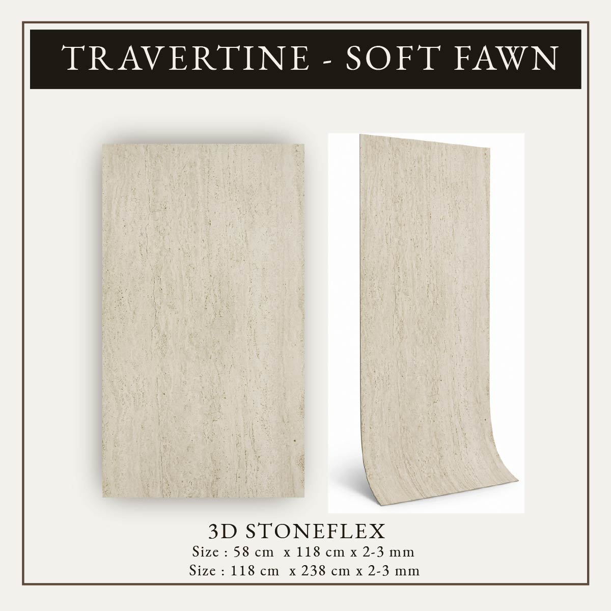TRAVERTINE SOFT FAWN